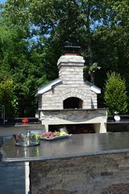 how to integrate an outdoor fireplace