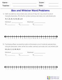 Box And Whisker Plot Worksheet New Graph Worksheets In 2020 Word Problem Worksheets Word Problems Middle School Math