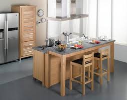 Meuble Bar Alinea Cuisine Moderne Ilot Central Table Cuisine En U