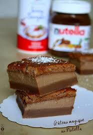 Gateau Magique Au Nutella Amandine Cooking Recette Gateau Magique Gateau Au Nutella Gateau Magique