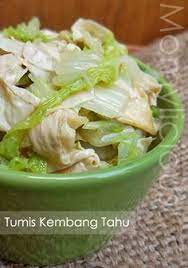 Tumis Kembang Tahu Resep Masakan Sehat Resep Masakan Tumis