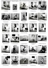 It's so because traditional hatha yoga texts are the only references that describe physical postures with such. Ashtanga Vinyasa Krama Yoga At Home