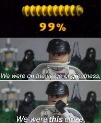 We Were This Closehttps I Redd It 6ibmxu64ypm01 Jpg Star Wars Memes Star Wars Humor Funny Star Wars Memes