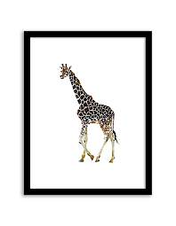 Download Giraffe Watercolor Printable Wall Art Chicfetti