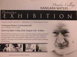 Kangara Waters Hawker College Visual Art and Darkroom Photography  Portraiture Exhibition