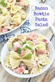 May 11, 2018 · it's one of the best times of the year after a long, cold winter! Bacon Bowtie Pasta Salad Recipe Get Ready For Summer Bbqs Thrifty Jinxy