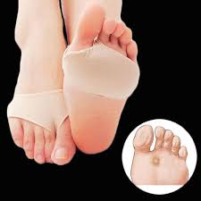 Gel Forefoot Ball Of Foot Metatarsal Absorber Cushion Pad Sore Insole 1pc Fabric Shoes Cushion Pads Shoe Insoles