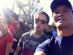 Former mayor Frank Scotto teamed up with Chris Yco to talk to students  about getting more involved in the city and giving back to their  communities. His main message being: having the