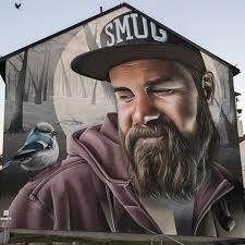 From Last Summer In Arjang Sweden For Artscape Festival Didntfinish Smug Smugone Artscape Artscapefestival Murals Street Art Street Art Best Street Art