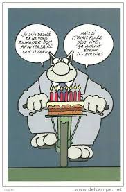 Le Chat De Philippe Geluck Carte Anniversaire For Sale On Delcampe Voeux Anniversaire Humour Carte Joyeux Anniversaire Carte Anniversaire Humour
