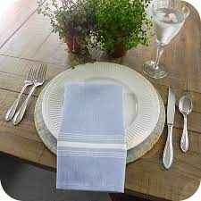 We did not find results for: Farmhouse Chambray Blue Stripe Restaurant Napkin