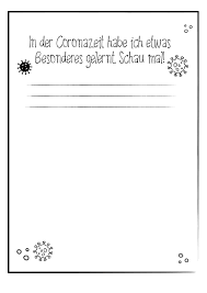 Matheaufgaben für die klasse 5: Corona Portfolioblatt In 2020 Portfolioarbeit Lernen Tipps Schule Vorschullieder