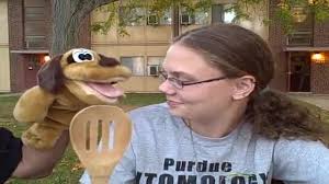Bad dog and Coolman Visit Purdue