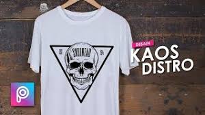 Menyajikan koleksi baju distro dengan desain yang asyik abis. Cara Desain Kaos Distro Dengan Hp Android Picsart Tutorial Indonesia Youtube
