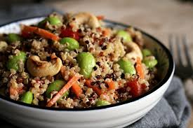 Quinoa Salad With Edamame And Lemon Soy Dressing Recipe Food Heaven Made Easy Healthy Eating Quinoa