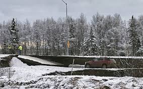 Tsunami warning system, the earthquake struck 75 miles southeast from the alaskan city of chignik and had a depth of 20 miles. Huge 7 0 Magnitude Quake Rocks Alaska Buckles Roads The Times Of Israel