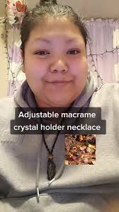 Necklace with Crystal Holder