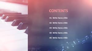 Powerpoint Presentation Download Free Piano