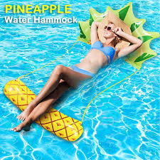 amazon com igeekid giant inflatable fruit pool floats swimming floats hammock multi purpose infl swimming pool accessories pool floats pool floats for adults