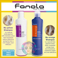 There's nothing wrong with going grey, but this no yellow vegan shampoo helps you keep your color consistent and vibrant. Fanola No Yellow No Orange Shampoo 100ml 350ml Shopee Philippines