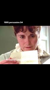 Anne Elliot Making Fun of Captain Frederick Wentworth