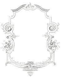 Fancy Scrolled Frame From Sheet Music Knick Of Time Book Of Shadows Antique Frames Frame