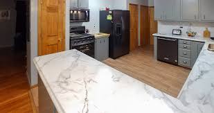 Jun 11, 2012 · i have had wood countertops on my kitchen island and two bathrooms for years now. Kitchen Cabinets Countertops Project By Kevin At Menards