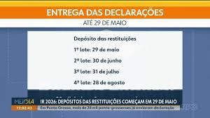Receita Federal começa a pagar restituições do Imposto de Renda em 29 de maio