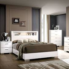 Find the perfect home furnishings at hayneedle, where you can buy online while you explore our room designs and curated looks for tips, ideas & inspiration to help you along the way. Queen Size Platform Bed Headboard Shelves Bedroom Furniture White Finish Walmart Com Walmart Com