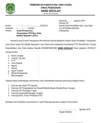 Monday, january 15, 2018 contoh surat permohonan penambahan guru pns edit mencari informasi terkait contoh surat permohonan penambahan guru pns. Contoh Surat Permohonan Bantuan Tenaga Pendidik Contoh Surat