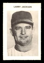 1969 Milton Bradley Baseball #126 Larry Jackson EX