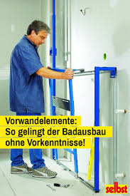 Vorwandmodule Montieren Anschliessen Verkleiden Selbst De Vorwand Bad Renovieren Renovieren