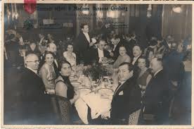 Photo banquet à l'ocassion d'une remise de médaille 1933 à Suzanne Grinberg 