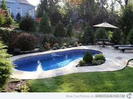20 Exquisite Kidney Shaped Pool Designs Home Design Lover Kidney Shaped Pool Pool Landscaping Backyard Pool Landscaping