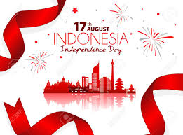 Happy independence day indonesia wishes, messages, greetings, quotes 17 August Indonesia Happy Independence Day Greeting Card Waving Indonesian Ribbon Flags Isolated On White Background Patriotic Symbolic Background Vector Illustration Royalty Free Cliparts Vectors And Stock Illustration Image 105687896