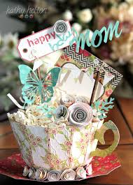 Download Mother S Birthday Teacup Gift Project By Kathy Helton Mothers Day Cards Memory Box Cards Birthday Svg
