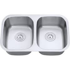 Maybe you would like to learn more about one of these? Ruvati 29 Undermount 50 50 Double Bowl 16 Gauge Stainless Steel Kitch Directsinks