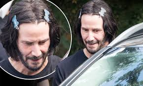 He earned $10 million with an additional amount of 10% of the gross from the movie, the matrix. Keanu Reeves 56 Clips His Dark Locks Back With Hair Slides Daily Mail Online