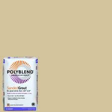 custom building products polyblend 122 linen 25 lb sanded grout