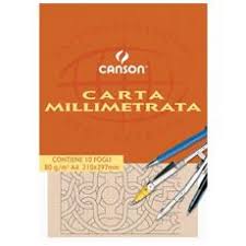 Si tratta semplicemente un foglio di carta contenente dei quadretti piccolissimi delle dimensioni di un millimetro si tratta quindi di uno strumento molto utile per chi cerca carta millimetrata da stampare e che sicuramente è consigliato visto che non richiede. Canson Infinity Blocco Millimetrata 10f A4 80g Eprice