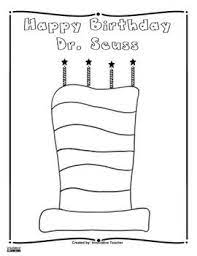 Happy birthday dr suess coloring page free download. Innovative Teacher Dr Seuss Crafts Dr Seuss Coloring Pages Dr Seuss Classroom