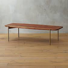 Love my cb2 table and its asymmetrical legs. Adamcoffeetableshs16 1x1 Coffee Table Coffee Table Wood Modern Coffee Tables