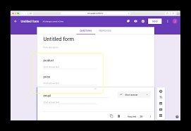 Google forms is a web application much like google docs or google sheets and is used to create interactive surveys and other types in order to embed your google form, you'll need to click on the send button at the top of the form editor. Selling Products With The Choice Of Parameters