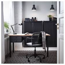 Arkelstorp Schreibtisch Schwarz Ikea Osterreich In 2020 Home Office Design Black Desk Home Office Table