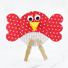 Draw a picture in markers on a piece of 12 x 18 construction paper. How To Make An Easy And Fun Paper Bird Craft