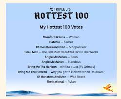 Bet on triple j hottest 100. Hottest 100 Of The 10s Page 2 Bigfooty