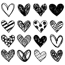 Free Doodle Heart Clip Art Free Pretty Things For You Heart Clip Art Heart Doodle Free Doodles