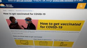 For more information about ontario's covid vaccination plan and current eligibility, please visit the government of ontario. Covid Vaccines In B C New Province Wide Online Booking System Launches Ctv News