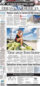 Odessa American Aug. 26, 2018 by Laura Dennis