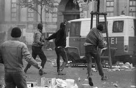 1987 nach bolle supermarkt brand. Umbruch Bildarchiv Fotos 1 Mai 1987 In Berlin Kreuzberg